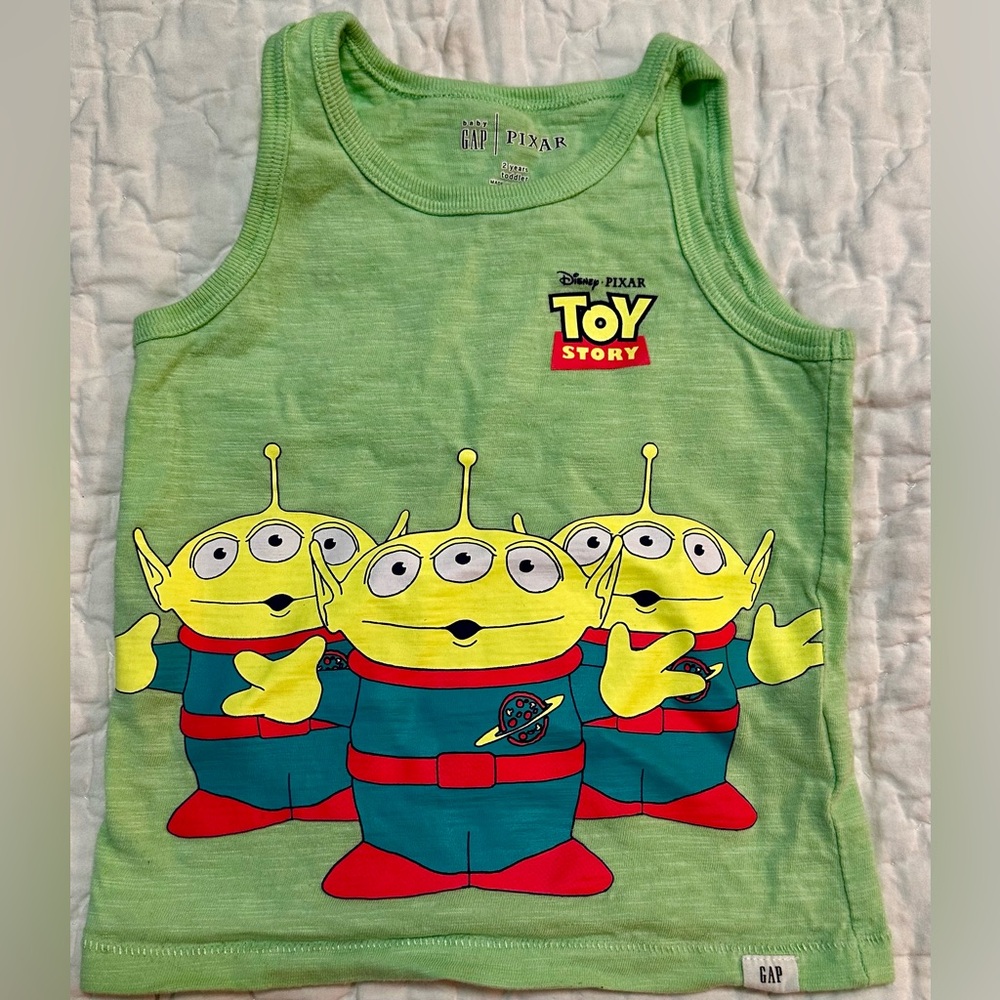 Gap size 2t Toy Story tank top